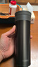 膳魔师（THERMOS）钛杯纯钛保温杯办公咖啡杯户外露营茶杯定制团购水杯生日礼物TCTC 太空灰【升级钛茶隔】 530ml 实拍图