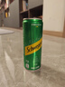 可口可乐（Coca-Cola）怡泉 Schweppes 无糖零卡 柠檬味 苏打水 330ml*24罐 调酒 实拍图
