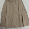 优衣库女装绒面针织喇叭中裙/半身裙裙子481434 31 米色 S /155/64A 实拍图