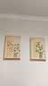 猫九酱 小清新餐厅装饰画北欧风餐桌背景墙挂画现代简约奶油风饭厅壁画 实拍图