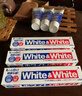 狮王（Lion）Whitewhite进口美白牙膏荷兰薄荷150g×3大白管去黄去牙渍金榜 实拍图