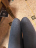 松山棉店小暖羊保暖打底裤女含羊毛7A抑菌吸湿发热可外穿高腰加厚绒棉裤冬 中厚暖-深灰-320(-5~5°C) L (推荐110-125斤) 实拍图