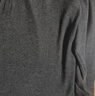 优衣库女装HEATTECH摇粒绒两翻领套头衫/长袖479608 07 青灰色 3XL /170/108C 实拍图