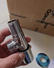 九牧（JOMOO）黄铜加厚角阀三角阀1冷1热套装   02064-1C1-1  实拍图