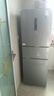 美的（Midea）238升三门冰箱灰色小型风冷家用变频一级能效宿舍租房以旧换新小冰箱MR-249WTPE【国家补贴】 实拍图