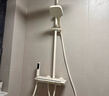 四季沐歌淋浴花洒套装A23系列奶白精铜淋浴器简易分体式花洒全套 实拍图