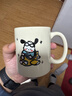 马克杯高颜值ins风陶瓷杯卡通咖啡杯办公室家用早餐喝水杯子可爱 飞机小狗陶瓷杯 实拍图