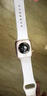 Apple/苹果 【情人节】Watch S11 智能手表GPS款46毫米玫瑰金色铝金属表壳淡桃粉色运动型表带M/L 实拍图