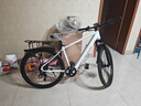 永久锂电池助力电动自行车禧玛诺变速超长续航山地车男女士双碟刹单车 F58多彩白【助力续航约50-60KM】油碟 27.5英寸 实拍图