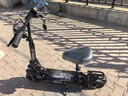永久电动滑板车便携两轮代步车电瓶车迷你小型代驾折叠电动车锂电池 48V黑/120-150KM/旗舰版强动力 实拍图
