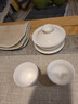 苏氏陶瓷三才盖碗德化白瓷功夫茶具茶碗羊脂玉薄胎送两茶杯伴手礼 实拍图