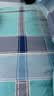 学校宿舍纯棉床单被套枕套上下铺学生夏季床上全棉被套批发 大蓝格 磨毛布三件套(被套1.5*2m床单1.2 实拍图