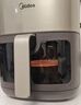 美的（Midea）炎烤免翻面空气炸锅蒸烤一体上下双热源可视窗口家用多功能大容量6.5L金属内腔智能全自动 KZC6502 实拍图