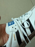 阿迪达斯（adidas）三叶草SAMBA OG J男女经典运动鞋桑巴德训鞋T头鞋 JQ4112白/灰 实拍图