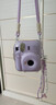 富士（FUJIFILM）instax  mini12 一次成像 立拍立得相机 mini12 鸢尾紫 官方标配（无相纸及周边配件） 实拍图