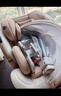 初婴贝儿童安全座椅汽车用0-4-12岁婴儿宝宝车载可坐可躺i-Size通风加热 豪华版金+175°躺+支撑腿+遮阳棚 实拍图