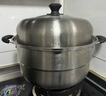 九阳（Joyoung）蒸锅3层30cm不锈钢复合底高拱盖炉灶通用可蒸馒头 实拍图