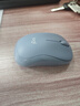 罗技（Logitech）M221 轻音鼠标 无线鼠标 办公鼠标 对称鼠标 带无线微型接收器 雾霭蓝 实拍图