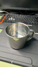 美厨（MAXCOOK）316L不锈钢杯子带盖 家用水杯口杯泡茶杯学生大容量550ml MCB9705 实拍图