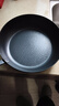 阎铁匠章丘平底锅煎锅无涂层家用铁锅烤肉煎锅牛排锅煎蛋锅老式熟铁24cm 实拍图