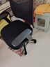 得力（deli）4900S 人体工学靠背办公椅/电脑椅/职员椅 可升降转椅舒棉坐垫 黑 实拍图