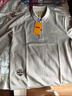 JEEP吉普长袖T恤男士春秋季polo宽松休闲打底衫衣服男装 卡其加绒 2XL 实拍图