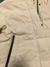 坦博尔羽绒服女士短款可脱卸帽运动冬季面包服外套5550386D香草黄160 实拍图