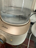 美的（Midea）全玻璃养生壶全自动烧水壶母婴恒温电热水壶花茶壶全包裹护底防碎1.5L MK-YS15B201 实拍图