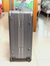 京东京造无界铝框行李箱男女 拉杆箱密码箱登机皮箱学生 石墨灰 24英寸 实拍图