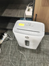 惠普4级高保密迷你办公家用商务小型低噪音碎纸机粉碎机 单次6张连碎5分钟15L可带钉碎卡  W1505CC 实拍图
