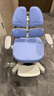 护童（Totguard）儿童学习椅可调节升降学生四背坐姿椅  G985Ultra_奇思蓝 含脚踏 实拍图
