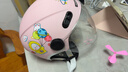 永久3C认证儿童头盔男女孩3-12岁卡通可爱宝宝安全帽冬季保暖四季夏季防晒粉色105高清长镜+四季护耳 实拍图