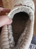 洁丽雅防水棉拖鞋女士秋冬季外穿防滑2025新款室内家居全包跟厚底棉鞋男 卡其 【小浣熊 掌柜推荐】 38-39 【适合37-38码】 实拍图
