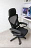 锦汐 电脑椅家用办公椅子靠背人体工学椅学习转椅老板座椅游戏电竞椅 【可后躺】黑框黑网 实拍图