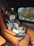 bebelock儿童安全座椅汽车用9个月-12岁宝宝车载坐椅增高垫可折叠通用便携 太空灰-isofix接口款 i-Size认证 实拍图