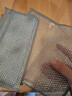 钢丝抹布厨房洗碗清洁布替代钢丝球双面加厚银丝厨房抹布刷锅耐磨 升级钢丝抹布【3条】 实拍图