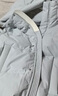 鸭鸭羽绒服女短款2025冬季新款小个子甜美气质休闲百搭防寒保暖外套HT 冰川蓝 M (160) 实拍图