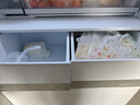 华凌美的出品神机518L法式多门冰箱自动制冰双系统主动净化超薄零嵌入大容量HR-518WUFIPZ国家补贴 实拍图