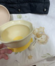 浦利顿（PLODON）婴幼儿PPSU辅食碗鹰嘴软嘴宝宝专用米糊碗勺子元宝勺辅食碗勺组合 实拍图