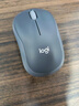罗技（Logitech）M185鼠标 无线鼠标 办公鼠标 对称鼠标 黑色灰边 带无线2.4G接收器 实拍图
