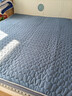 南极人（Nanjiren）乳胶床垫1.8米x2米席梦思榻榻米记忆棉床垫子加厚海绵宿舍床褥垫 南极人-波浪蓝灰【厚度约6cm】 双人床：180x200cm【不易塌陷】 实拍图