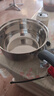 炊大皇 奶锅 304不锈钢小汤锅 18cm 无涂层泡面锅热奶锅 煮奶婴儿辅食锅 实拍图