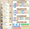 恩米英文字母磁力贴教具数字贴大小写26个英文字母磁贴磁性贴英语冰箱贴拼音字母单词益智玩具磁性磁铁 【4款全套/小号】英语字母+数学+几何(137块) 实拍图