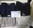 浪莎男士内裤男纯棉10A抗菌平角裤透气中腰男式四角裤男生裤头4条装 实拍图
