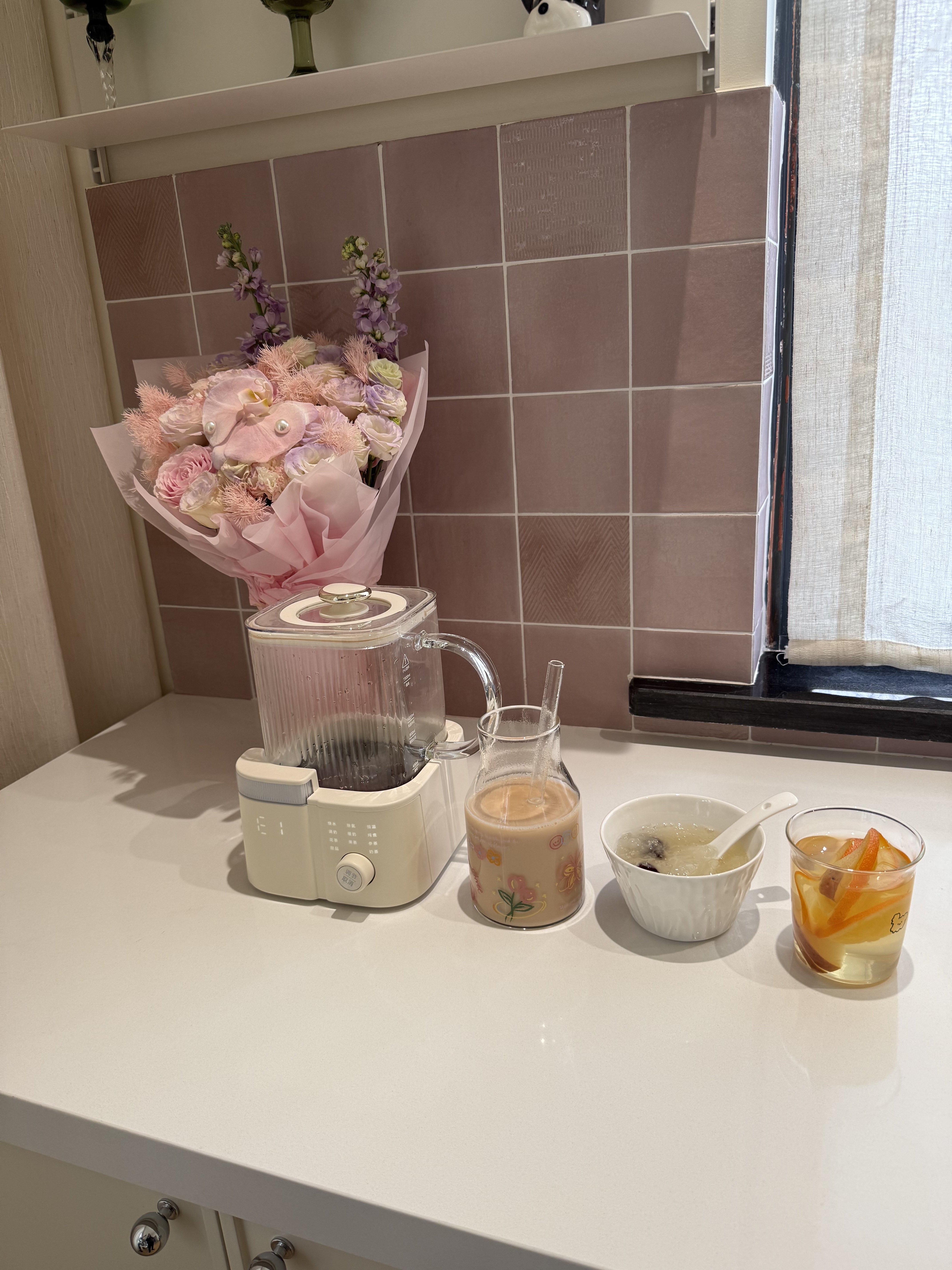 BASSENS巴森小方炖全玻璃养生壶煮茶器煮茶壶恒温家用热奶器电水壶小型烧水泡茶壶电陶炉水果花茶壶炖盅款 实拍图