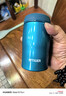 虎牌（TIGER）不锈钢保温保冷杯原装进口水杯MJA-B024-ABT水蓝色240ML 实拍图