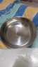 【不锈钢】和面盆厨房烘焙家用火锅盆洗菜打蛋汤锅盆醒面盆料理盆 32cm【热卖款】不锈钢 和面盆 实拍图