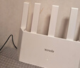 Tenda腾达路由器【千兆WiFi6+穿墙王】无线AX3000信号增强家用放大器Mesh限时补贴金榜一名云霄白立式 实拍图