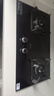美的（Midea）【天然气】燃气灶双灶家用5.0KW大火力黑晶宽面板台嵌两用双灶 Q330 实拍图
