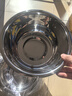 炊大皇 不锈钢盆筛五件套304钢加大加厚洗菜盆沥水和面盆沙拉拌菜调料盆 实拍图